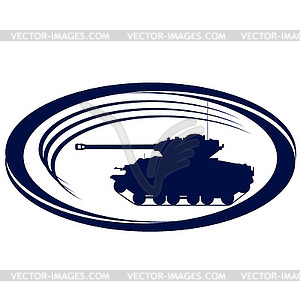 Tanks of World War II-8 - vector clip art