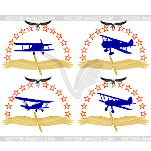 Aircraft- - stock vector clipart