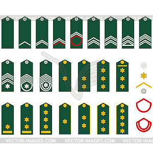 Insignia Belgian Army - vector clipart