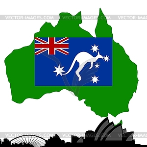 Australia - vector clipart