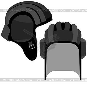 Tank helmet - vector clip art