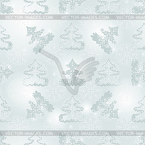 Winter seamless silvery spotty pattern - royalty-free vector image