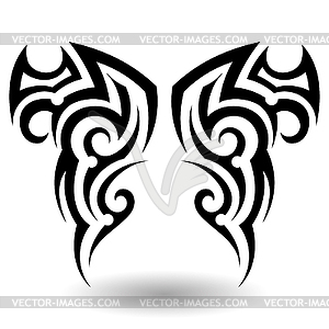 Tribal Tattoo - royalty-free vector image