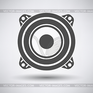 Loudspeaker icon - stock vector clipart
