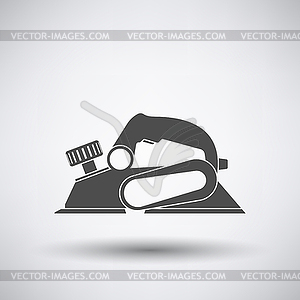 Electric planer icon - vector image