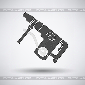 Electric perforator icon - vector image