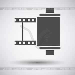 Photo cartridge reel icon - vector clipart