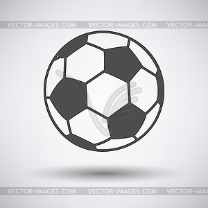 Soccer ball icon - vector clipart / vector image