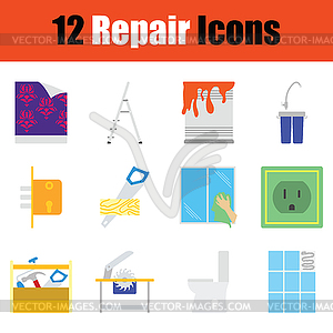 Repair icon set - vector clipart / vector image