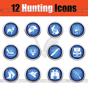 Set of painting icons - vector image