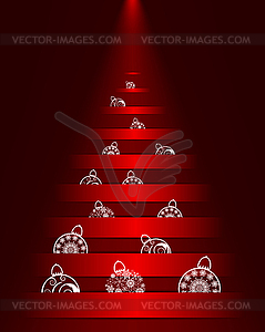 Christmas card - vector image