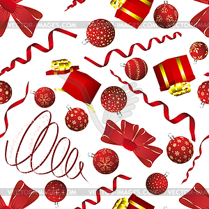 Seamless Christmas - vector clipart