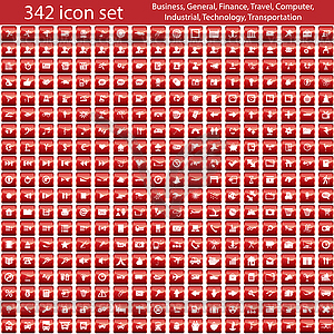 Icon set - vector image