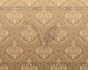 Damask seamless pattern - vector clipart