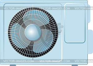 Air conditioning split - vector clipart