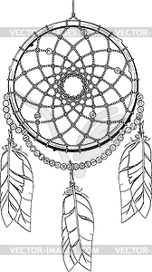 Dreamcatcher - vector image