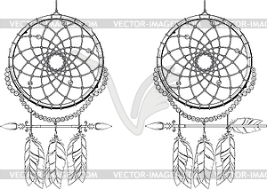 Dreamcatcher - vector image