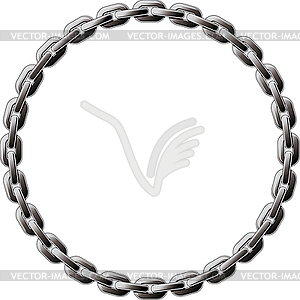 Circle chain - royalty-free vector image