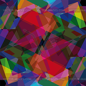 Abstract motley mosaic, geometrical background - vector image
