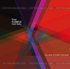 Cover booklet abstract geometrical background - vector image