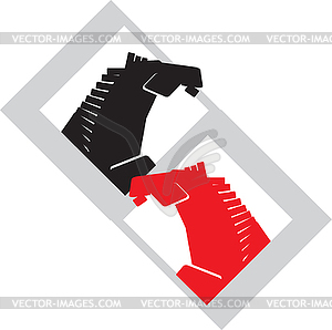 Horse head - vector clipart