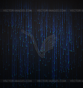 Abstract Background Fiber Optic Trace Blue Signal - vector clipart