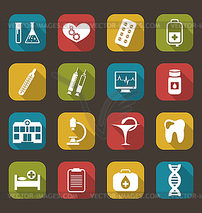 Medical Elements and Objects - vector clipart