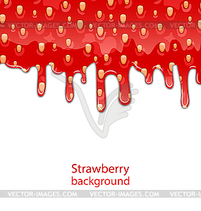 Текстура Strawberry Jam - иллюстрация в векторе