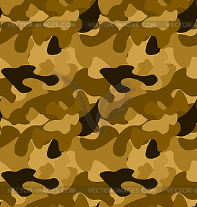 Military Camouflage Seamless Pattern - vector image