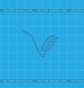 Seamless Background with Blue Tiles - vector clip art