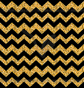 Glitter Seamless Zigzag Texture - vector clipart