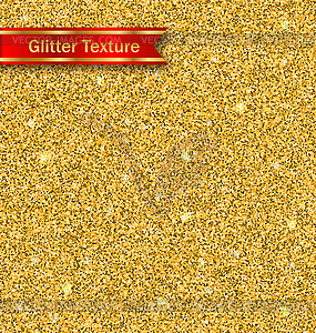 Glitter Seamless Pattern, Golden Luxury Wallpaper - vector image