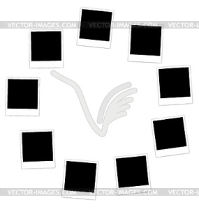 Коллекция фото рамка - векторная графика