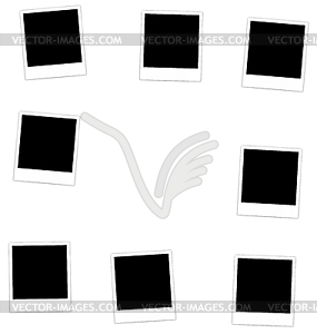 Коллекция фото рамка - векторизованный клипарт