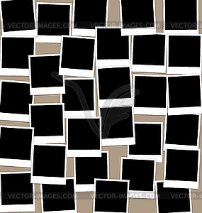 Collection photo frame - vector image