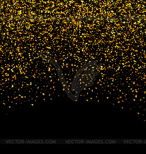 Golden Glitter Texture - vector EPS clipart