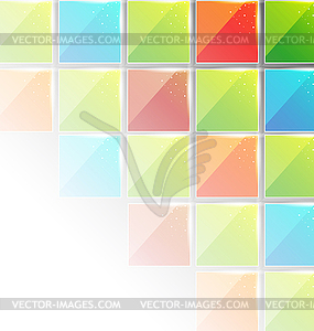 Abstract creative background with copy space - vector image