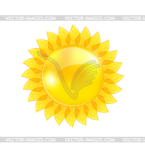 Abstract sun - vector image