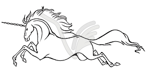Unicorn - vector clip art