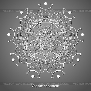 Абстрактный Орнамент - векторизованное изображение