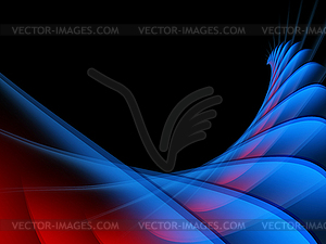 Bright abstract background - vector clip art