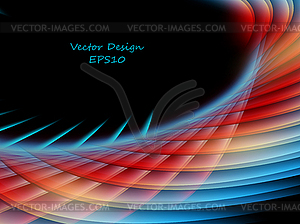Яркий абстрактный фон - векторное изображение