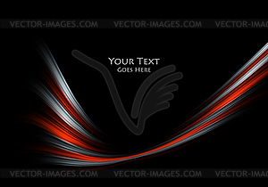 Background, wavy lines - vector image