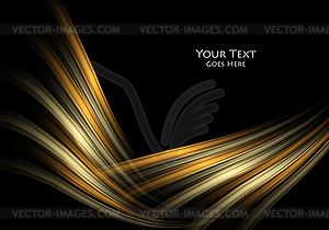 Background, wavy lines - vector image