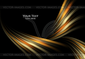 Background, wavy lines - vector image