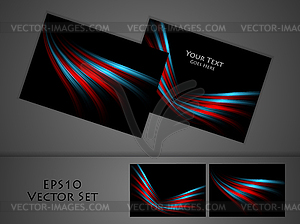 Business cards - vector clipart
