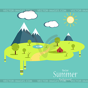 Summer design - vector image