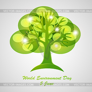 Environment day - vector clip art