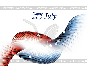 4th of July - royalty-free vector clipart