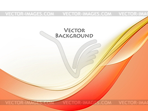 Background, wavy lines - vector image